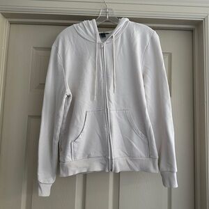 Eddie Bauer Off-White Fleece Hoodie